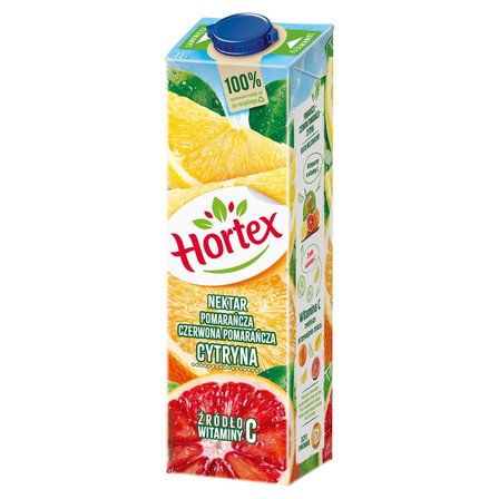 Hortex Nektar pomarańcza czerwona pomarańcza cytryna 1 l (1)