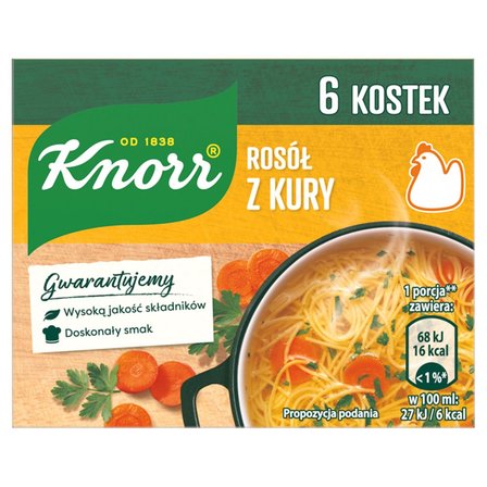 Knorr Rosół z kury 60 g (6 x 10 g) (1)