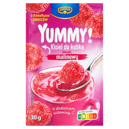 Krüger Yummy! Kisiel do kubka smak malinowy 30 g (1)