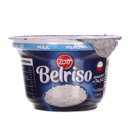 Zott Belriso Deser mleczny z ryżem krówka ,mlecze 200 g (3)