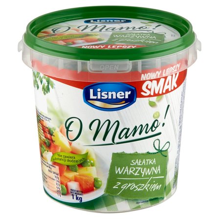 Lisner O Mamo! Sałatka warzywna z groszkiem 1 kg (2)