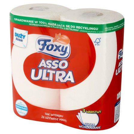 Foxy Asso Ultra Ręcznik kuchenny 2 rolki (2)