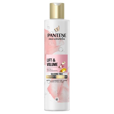 Pantene Pro-V Miracles Lift'N'Volume Thickening Shampoo with Biotin 250ml. Silicone Free (1)