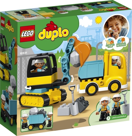 10931 Lego Duplo ciężarówka i koparka gąsienicowa (2)