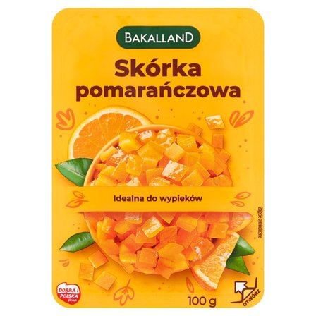 Bakalland Skórka pomarańczowa 100 g (1)