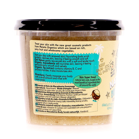 SKIN SUPER GOOD NATURAL BODY SCRUB GRANOLA & MACADAMIA 360ML (3)