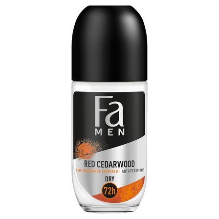 Fa Men Red Cedarwood 72h Antyperspirant w kulce o zapachu nut drzewnych czerwonego cedru 50 ml (1)