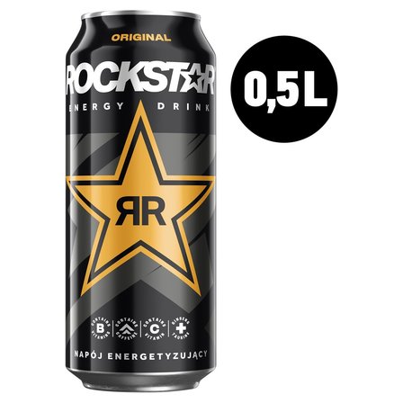 Rockstar Original Gazowany napój energetyzujący 500 ml (2)