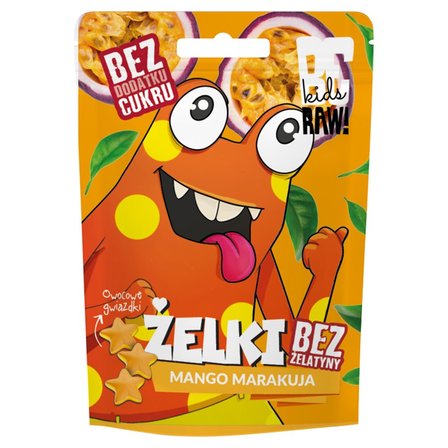 Be Raw! Kids Żelki mango marakuja 35 g (1)