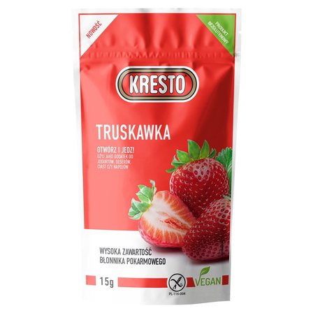 KRESTO Truskawka LIOFILIZOWANA 15 g (1)