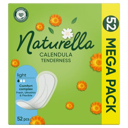 Naturella Light Calendula Tenderness Wkładki higieniczne x52 (1)