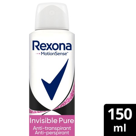 Rexona Invisible Pure Antyperspirant w aerozolu 150 ml (2)