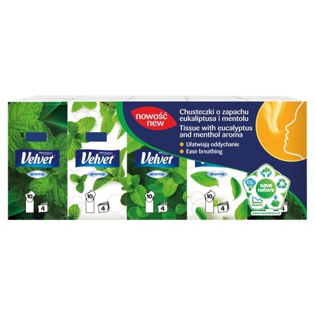 Velvet Aroma Chusteczki higieniczne zapachowe 10 x 10 sztuk (1)