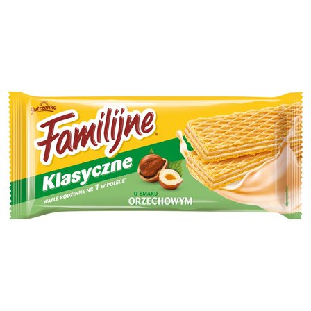 Familijne Wafle o smaku orzechowym 180 g (1)