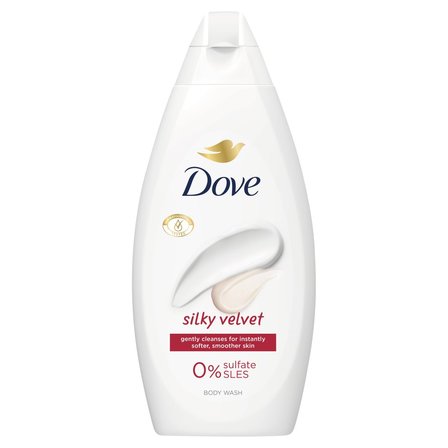 Dove Silky Velvet Żel pod prysznic 450 ml (1)