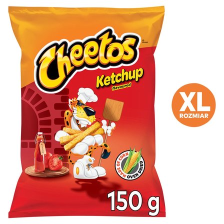 Cheetos Chrupki kukurydziane o smaku ketchupowym 150 g (2)