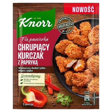 Knorr Fix panierka Chrupiący kurczak z papryką 70 g (1)