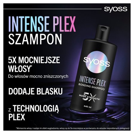 Syoss Intense Plex Szampon do włosów mocno zniszczonych 440 ml (3)