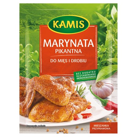 Kamis Marynata pikantna do mięs i drobiu Mieszanka przyprawowa 20 g (1)