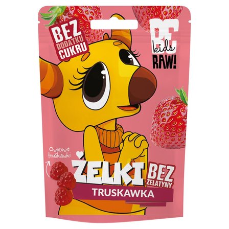 Be Raw! Kids Żelki truskawka 35 g (1)