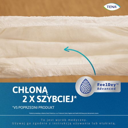 TENA ProSkin Pants Normal Wyrób medyczny majtki chłonne L 10 sztuk (6)