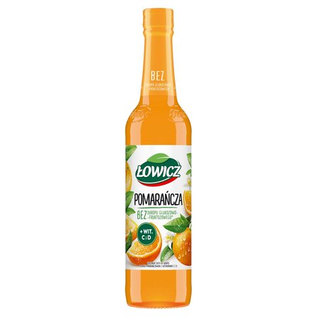 Łowicz Suplement diety w syropie o smaku pomarańczowym 400 ml (1)