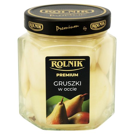 Rolnik Premium Gruszki w occie 250 g (1)