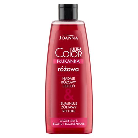 Joanna Ultra Color Płukanka różowa 150 ml (2)