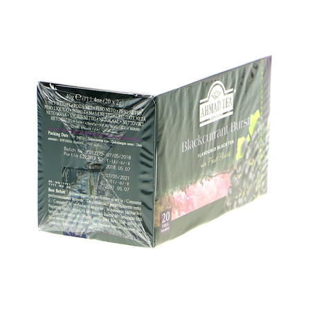 AHMAD HERBATA BLACK CURRANT  40G (10)