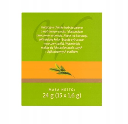 SIR WILLIAMS ZIELONA HERBATA GREEN SENCHA 15 SASZETEK (2)