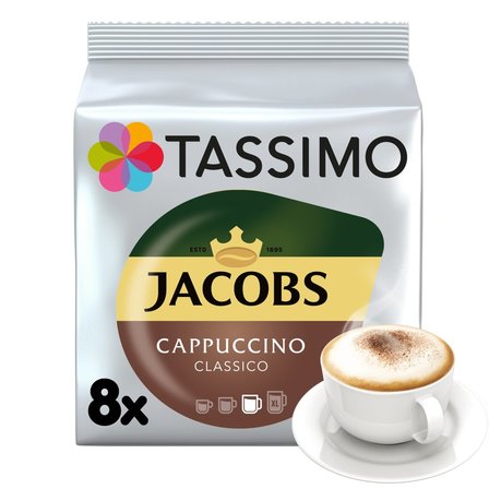 Tassimo Jacobs Cappuccino Classico Kawa mielona 8 kapsułek i mleko 8 kapsułek 260 g (3)