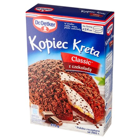 Dr. Oetker Ciasto Kopiec Kreta z czekoladą 410 g (2)