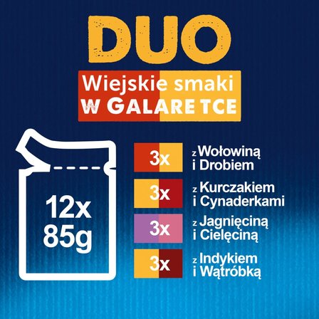 Felix Duo Karma dla kotów wiejskie smaki w galaretce 1,02 kg (12 x 85 g) (5)