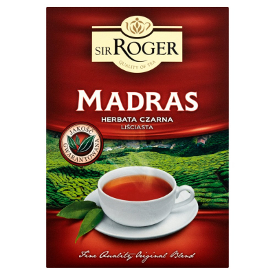 Sir Roger Madras Herbata czarna liściasta 100 g (1)