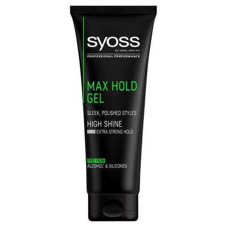 Syoss Max Hold Gel Żel do włosów megamocny 250 ml (1)