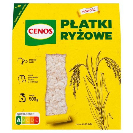 Cenos Płatki ryżowe 500 g (1)