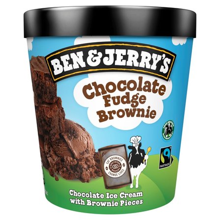 Ben & Jerry's Chocolate Fudge Brownie Lody 465 ml (1)