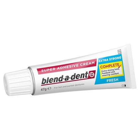 Blend-a-dent Complete Fresh Super Adhesive Krem do protez, świeży miętowy smak,47 g (3)