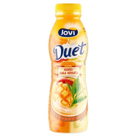 Jovi Duet Napój jogurtowy o smaku mango biała herbata 350 g (1)