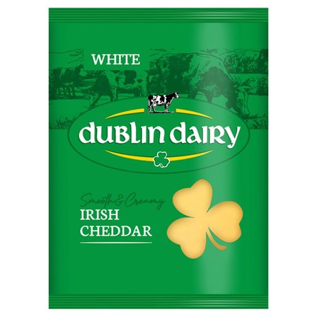 Dublin Dairy Ser Cheddar White w plastrach 150 g (1)