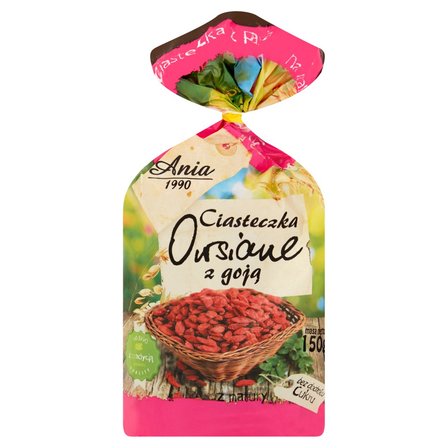 Ania Ciasteczka owsiane z goją 150 g (1)