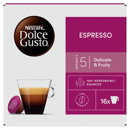 Nescafé Dolce Gusto Espresso Kawa w kapsułkach 88 g (16 x 5,5 g) (1)