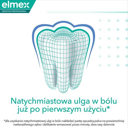 elmex Sensitive Professional Whitening terapeutyczna pasta do zębów na
nadwrażliwość 75 ml (4)