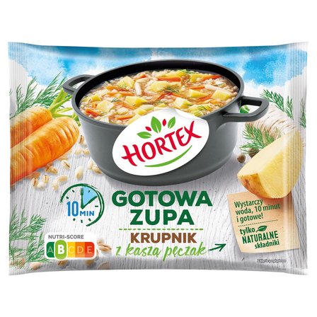 Hortex Gotowa zupa krupnik z kaszą pęczak 450 g (1)