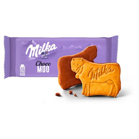 Milka Choco Moo Ciastka oblane czekoladą mleczną z mleka alpejskiego 120 g (3)