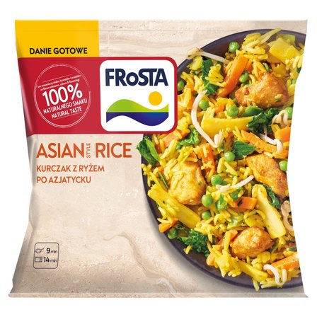 FRoSTA Asian Style Rice with Chicken Kurczak z ryżem po azjatycku 450 g (1)