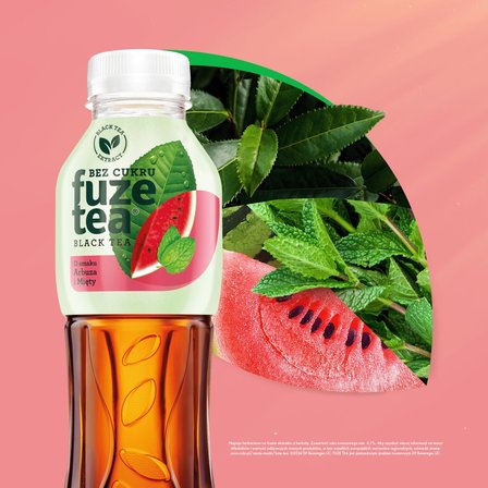 Fuze Tea Napój niegazowany o smaku arbuza i mięty 500 ml (2)