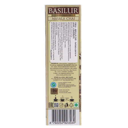 Basilur Oriental Collection Masala Chai Herbata czarna 50 g (25 x 2 g) (3)