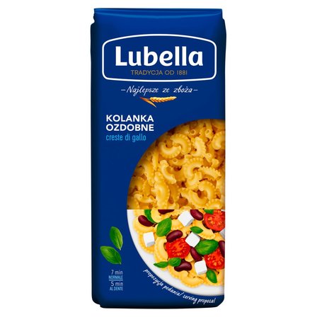 Lubella Makaron kolanka ozdobne 400 g (1)