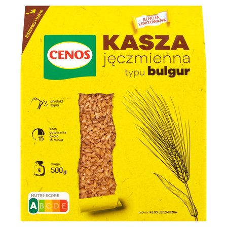 Cenos Kasza jęczmienna typu bulgur 500 g (1)